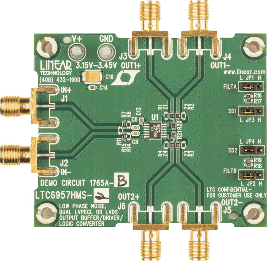 DC1765A-B Demo Board