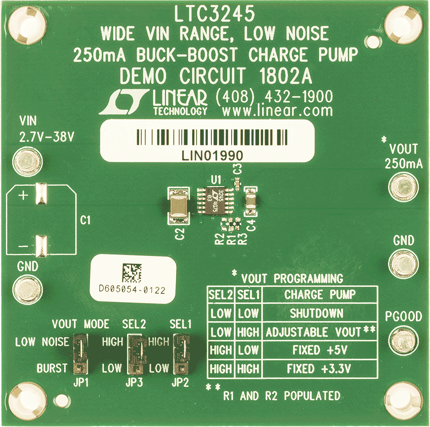 DC1802A Demo Board