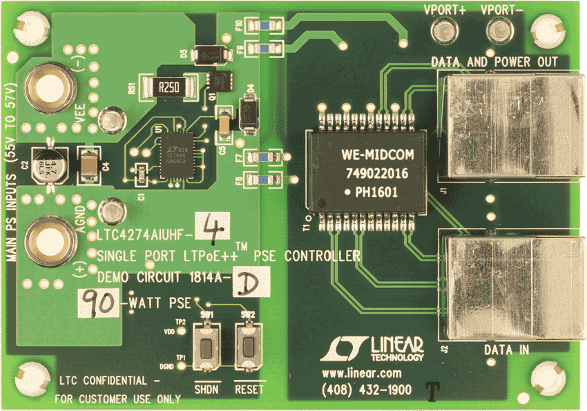 DC1814A-D Demo Board