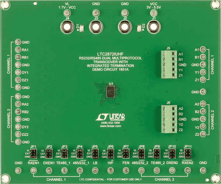 DC1851A Demo Board