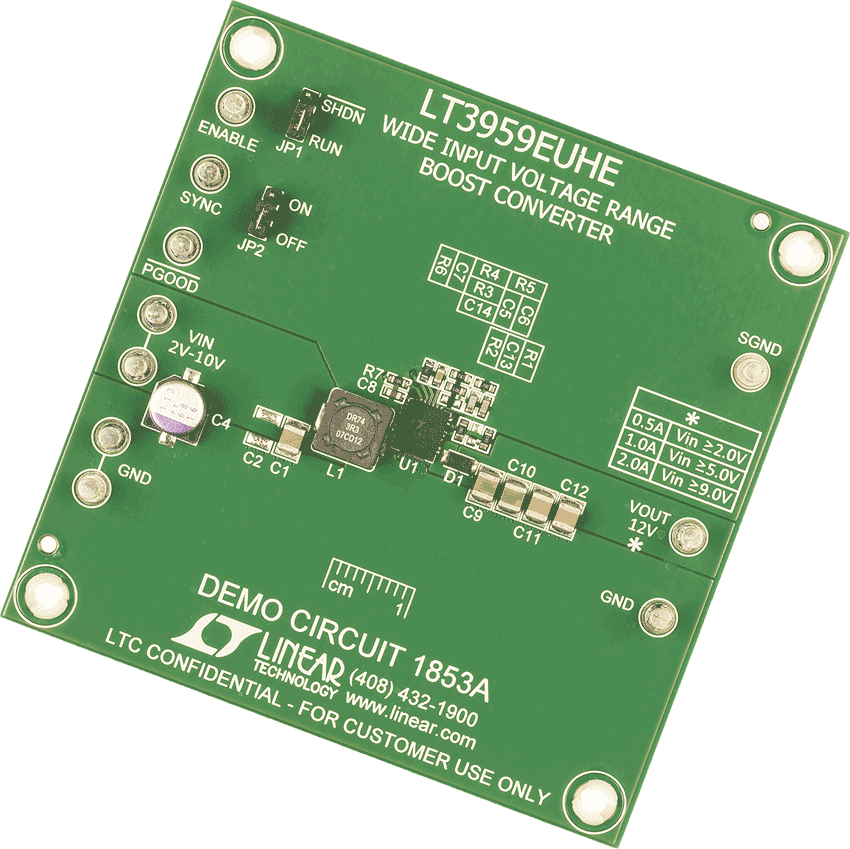 DC1853A-LT3959EUHE Demo Board