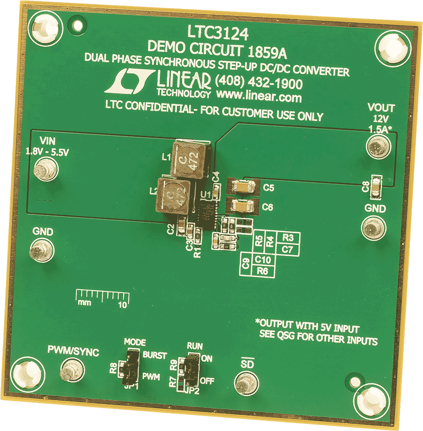 DC1859A-LTC3124EDE Demo Board