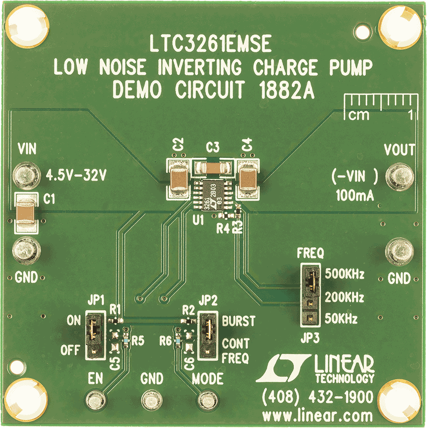 DC1882A-LTC3261EMSE Demo Board
