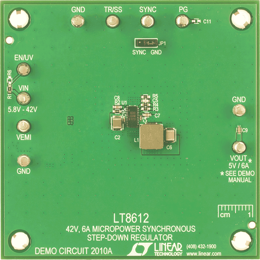 DC2010A Demo Board