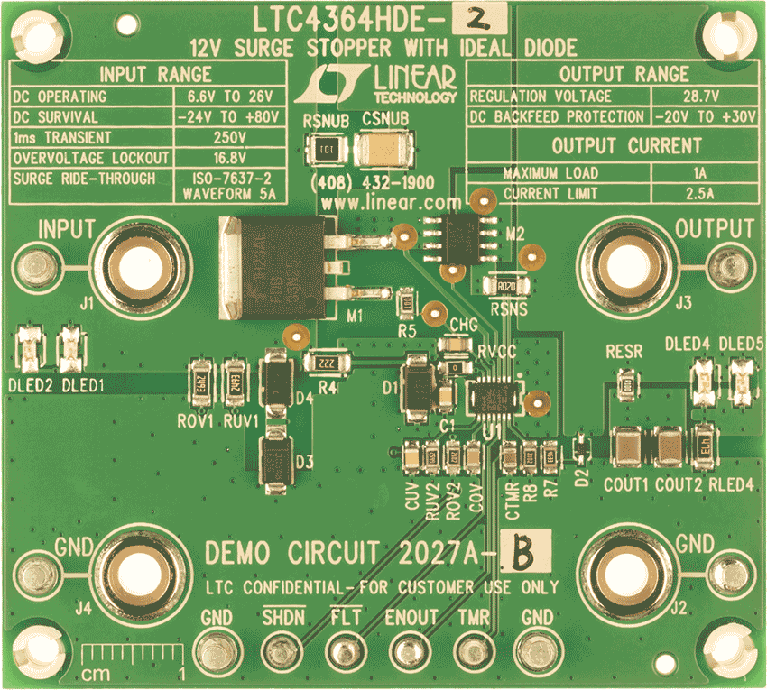DC2027A-B Demo Board