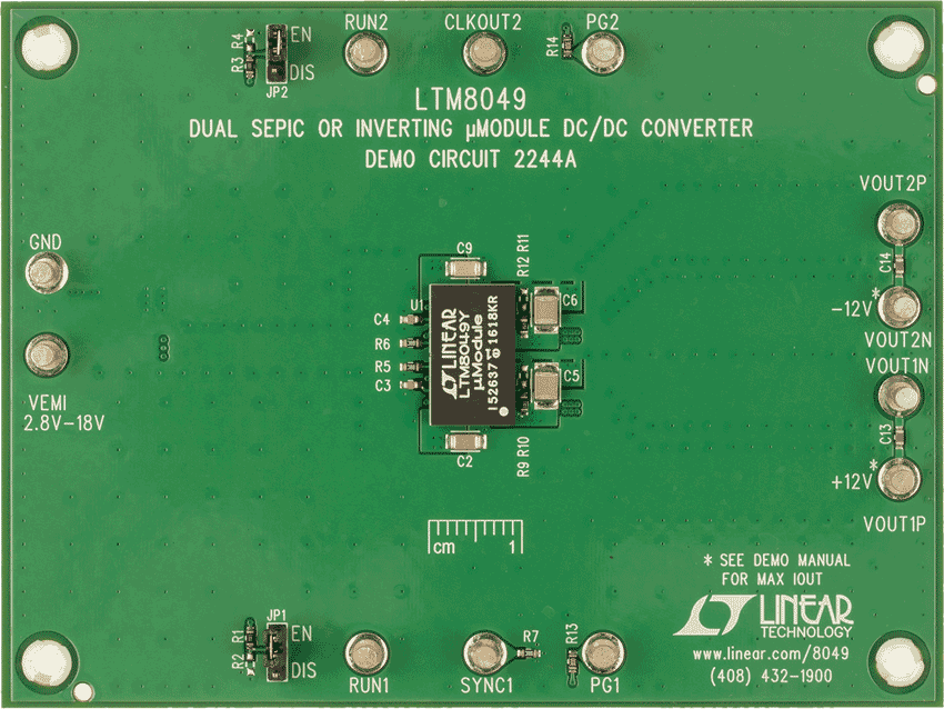 DC2244A Demo Board