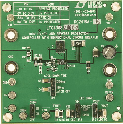 DC2418A-B Demo Board