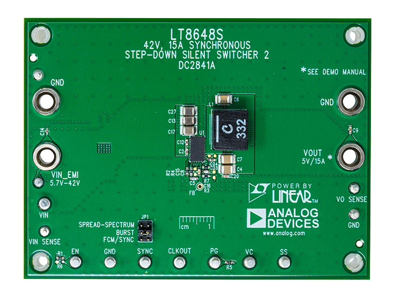 DC2841A (Top View)