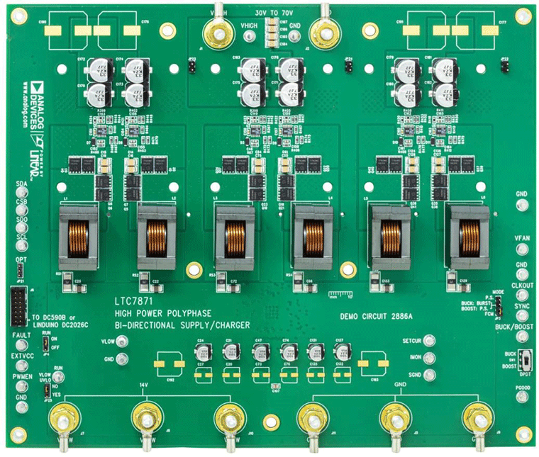 DC2886A Evaluation Board