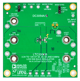 DC3054A-A Evaluation Board - Top View