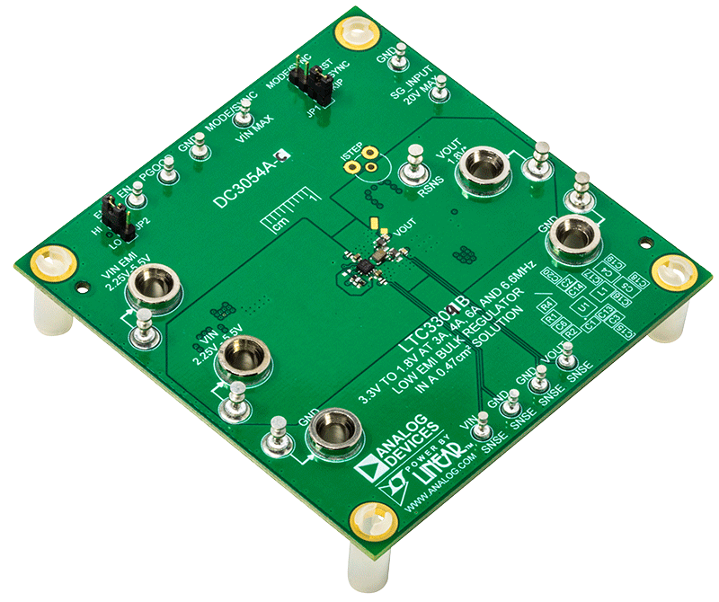 DC3054A-C Evaluation Board - Angle View