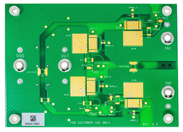 DC3137A Evaluation Board - Bottom View