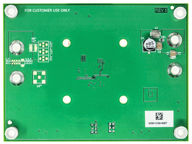 DC3147A Evaluation Board - Bottom View