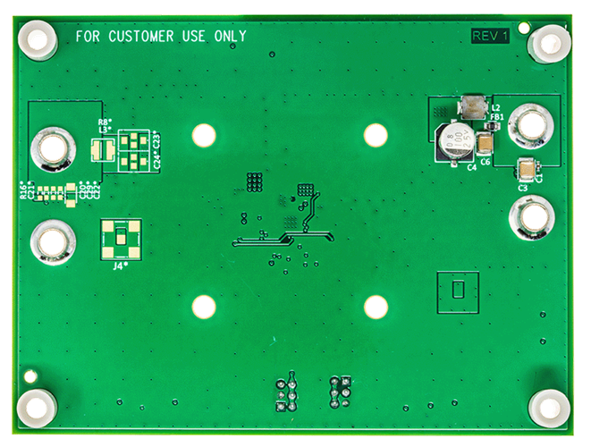 DC3220A Evaluation Board - Bottom View