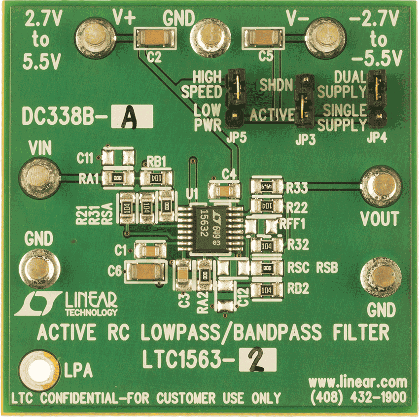 DC338B-A Demo Board