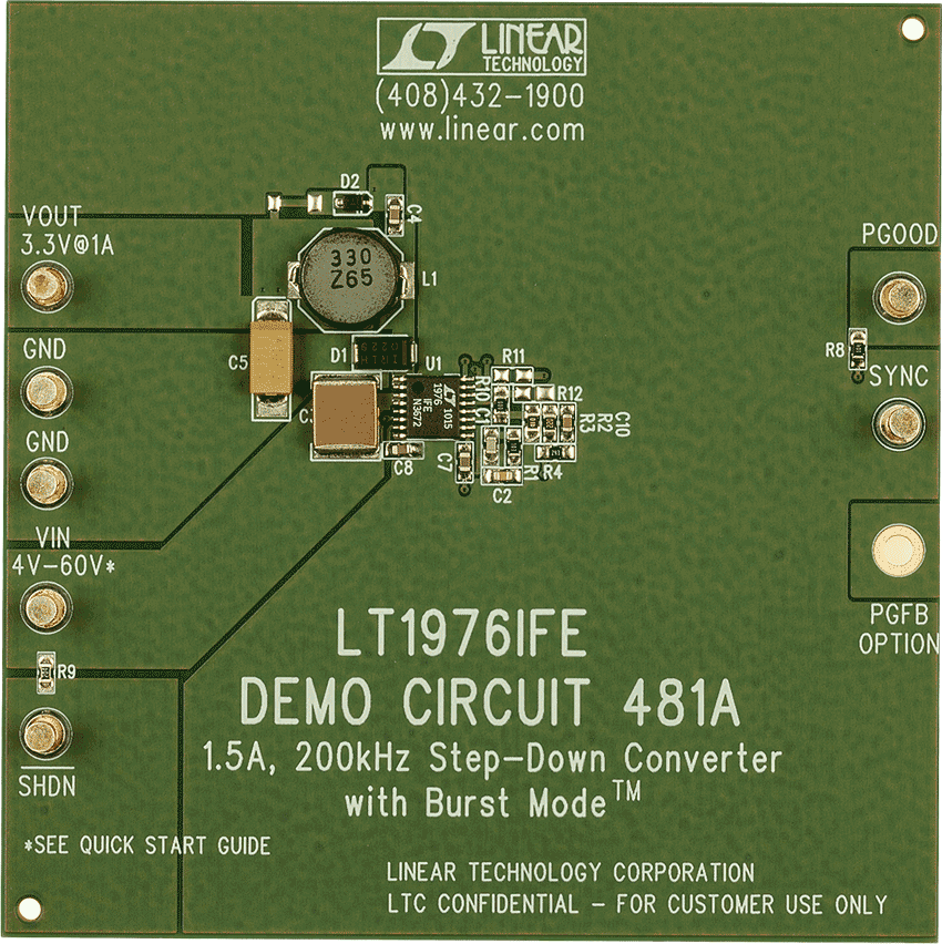 DC481A Demo Board