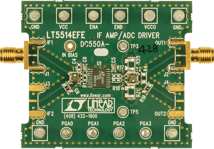 DC550A Demo Board