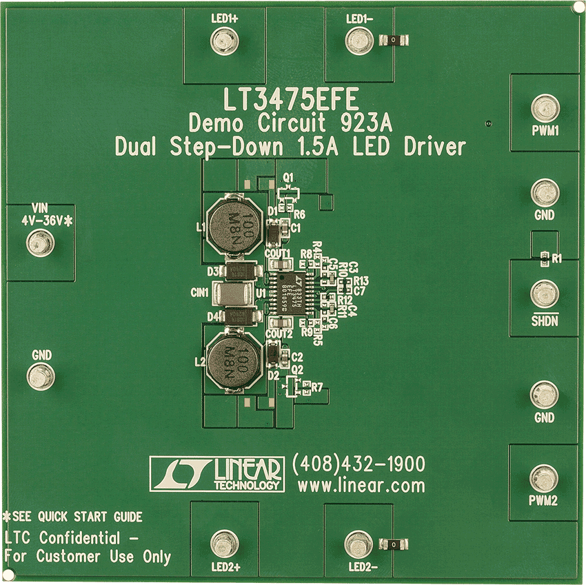 DC923A Demo Board