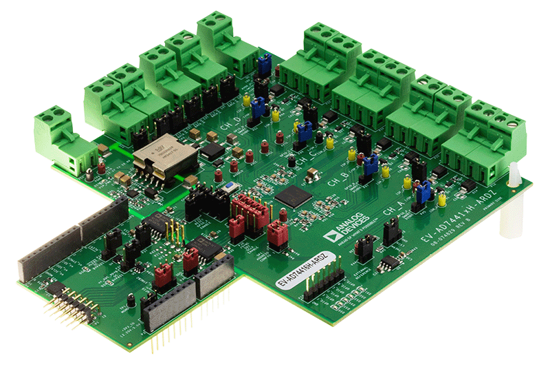 EVAL-AD74416H Board Photo Angle View