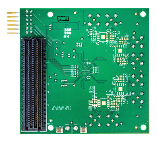 EV-ADAQ4380-4FMCZ Evaluation Board - Bottom View