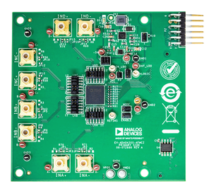 EV-ADAQ4380-4FMCZ Evaluation Board - Top View