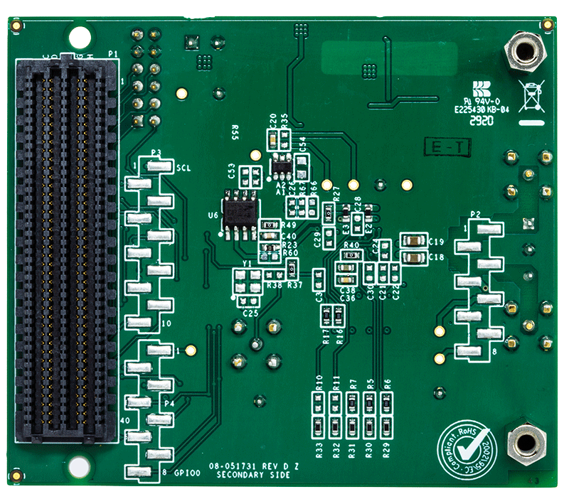 EV-ADAQ7768-1FMC1Z Evaluation Board - Bottom View