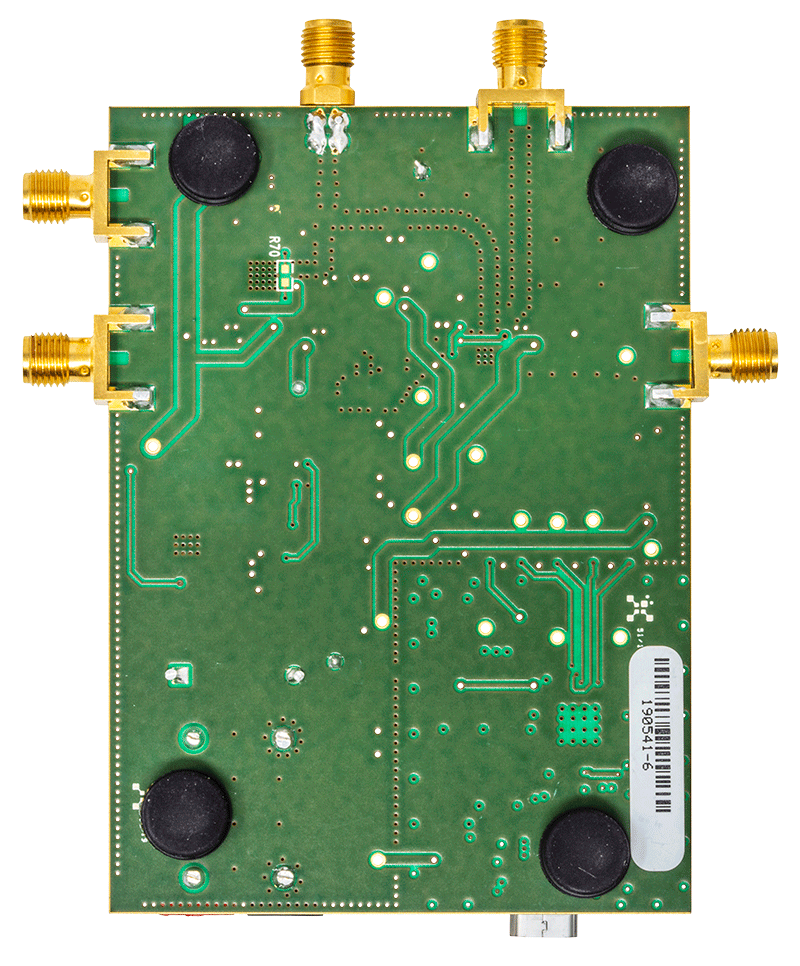 EV-ADF41020EB1Z Evaluation Board - Bottom View