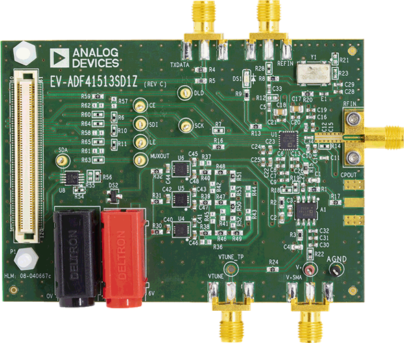 ADF4151 Evaluation Board - Top View