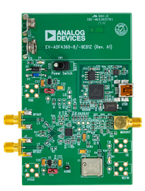 ADF4360-8/ADF4360-9  Evaluation Board - Top View