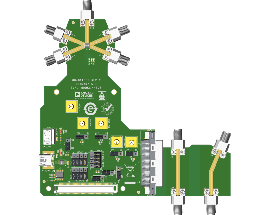 EVAL-ADGM3144-SDZ Top Evaluation Board