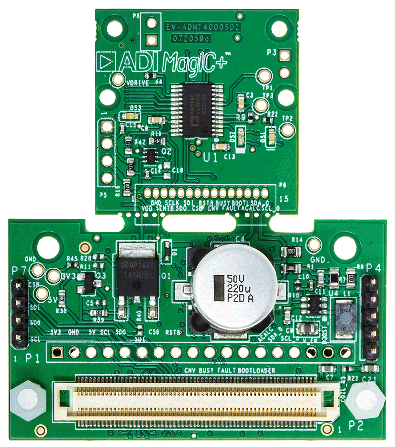 EV-ADMT4000SDZ Evaluation Board - Top View