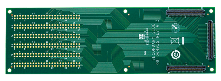 SOM Carrier Breakout Board - Bottom View