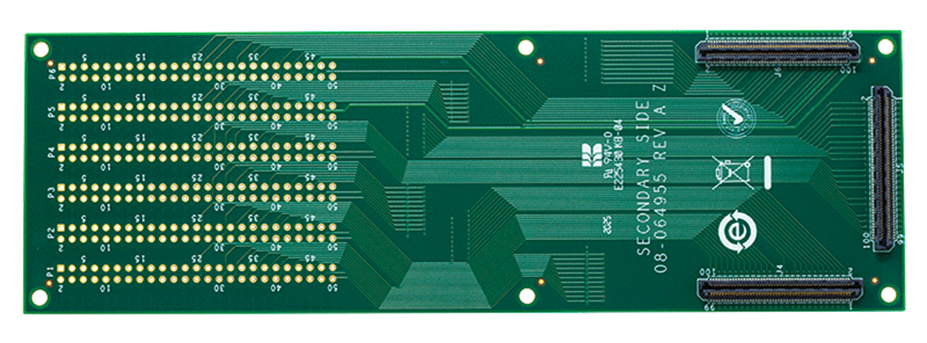 SOM Carrier Breakout Board - Bottom View