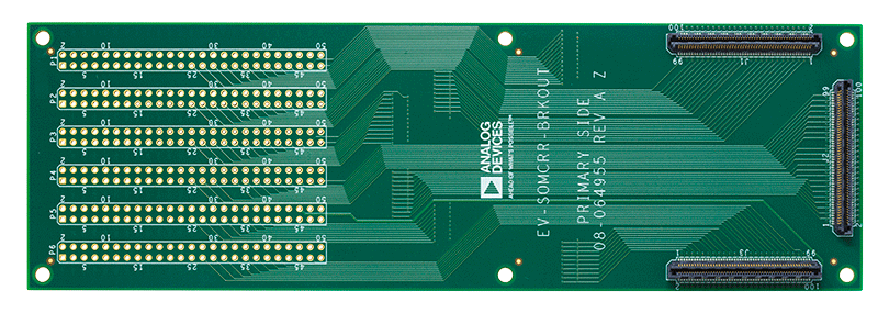 SOM Carrier Breakout Board - Top View
