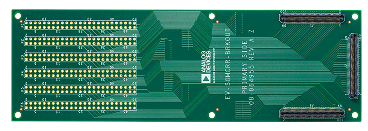 SOM Carrier Breakout Board - Top View