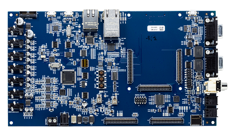 EV-SOMCRR-EZKIT Evaluation Board - Top View