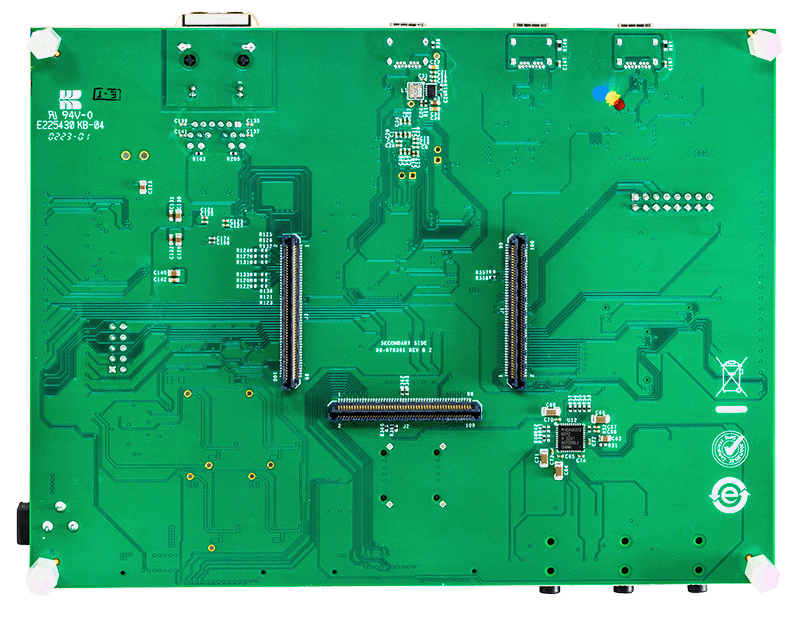 EV-SOMCRR-EZLITE Evaluation Board - Bottom View