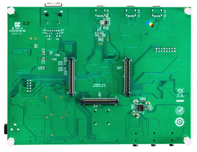 EV-SOMCRR-EZLITE Evaluation Board - Bottom View