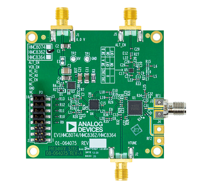 HMC8362 Evaluation Board