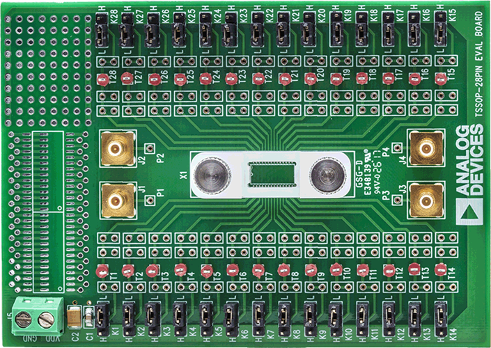 EVAL-28TSSOPEBZ - Top View