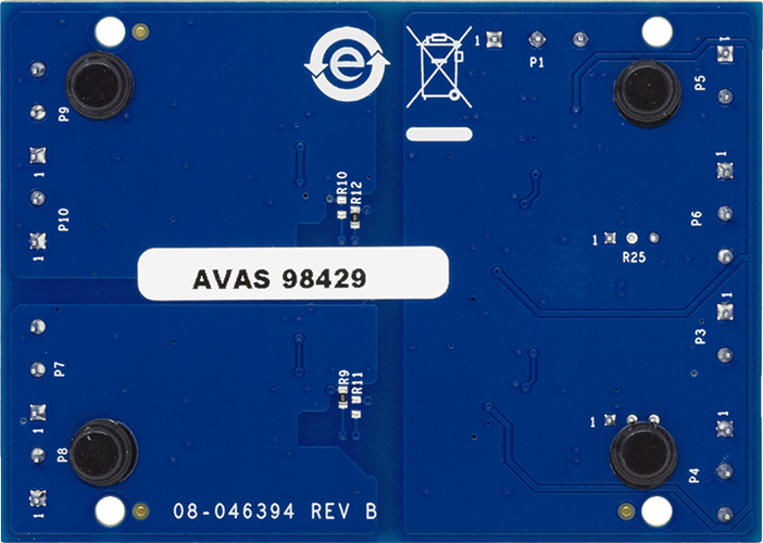 EVAL-2LCANRS485EBZ Evaluation Board - Bottom View