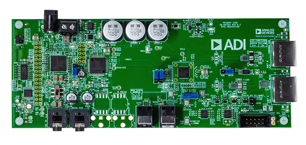 EVAL-AD2437A1MZ Evaluation Board - Top View