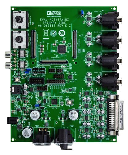 EVAL-AD2437A1NZ Evaluation Board - Top View