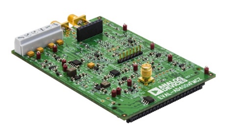 AD400X Evaluation Board - angle view