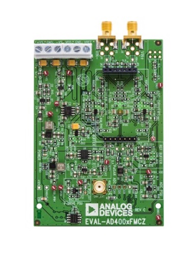 AD400X Evaluation Board - Top View