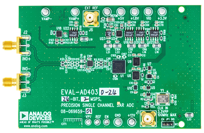 EVAL-AD4030-24 Evaluation Board - Top View