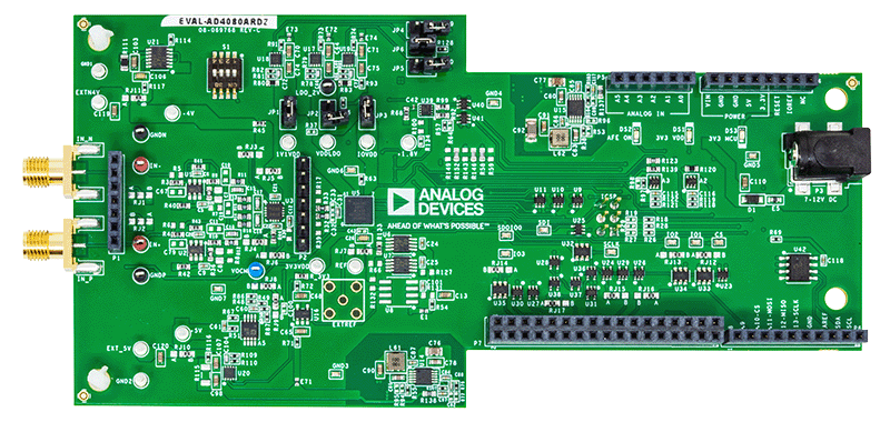 EVAL-AD4080ARDZ Board Photo Top View