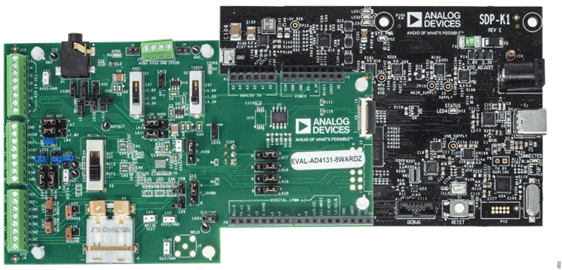 Hardware Configuration, Setting up the EVAL-AD4131-8WARDZ Evaluation Board
