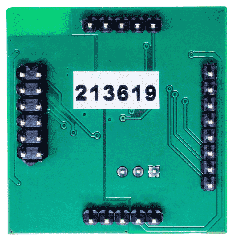 EVAL-AD5142-2DBZ Evaluation Board - Bottom View
