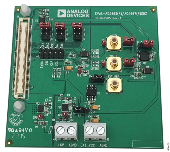 EVAL-AD5663R-SDZ/EVAL-AD5667R-SDZ Image